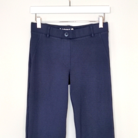 Betabrand Dress Pant Yoga Pants Ponte Boot Cut Classic Mid Navy Blue Size S - Picture 4 of 16